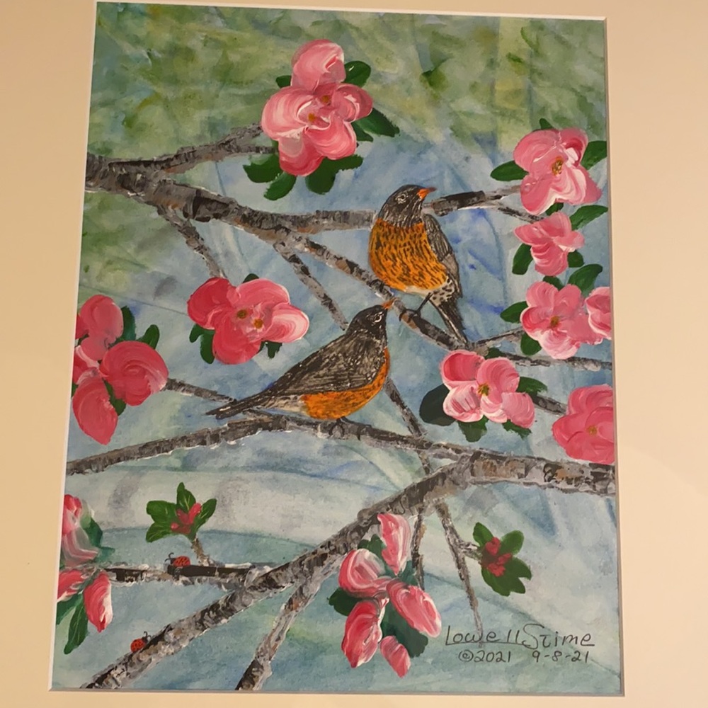Original Watercolor 16x20 Lord if Life - Picture 7 of 7